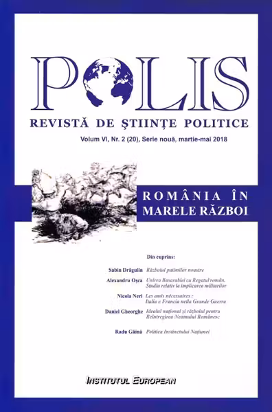 Polis vol.6 nr.2 (20), serie nouă martie-mai 2018. Revista de științe politice