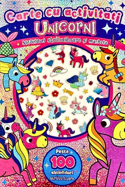 Carte cu activitati-Unicorni