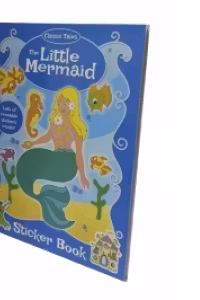 Mica sirena - carte de colorat cu stickere