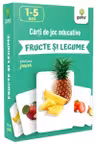 Fructe si legume - Carti de joc educative