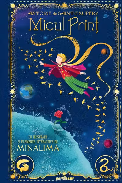 Micul Prinț. Ediție ilustrată de MinaLima