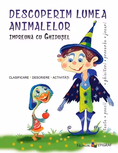 Descoperim lumea animalelor impreuna cu Ghidusel.