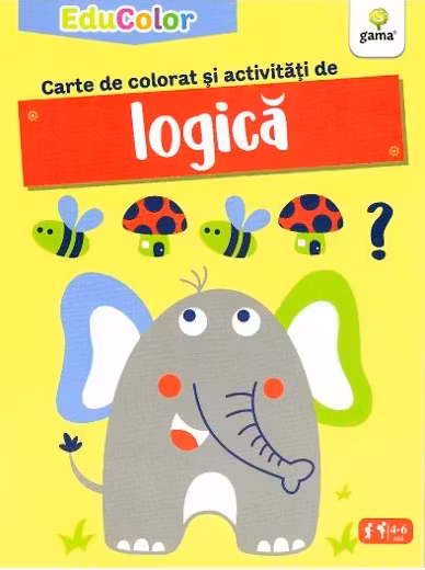 Carte de colorat si activitati de logica