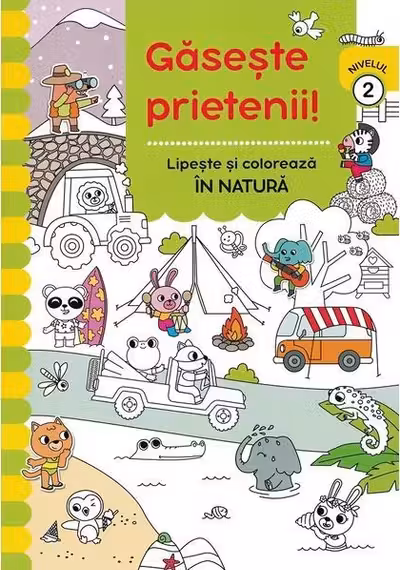Lipeste si coloreaza in natura