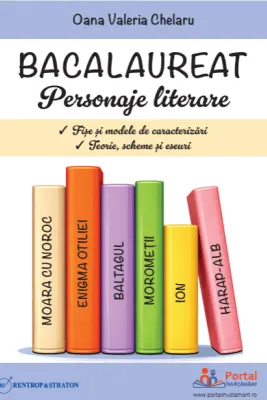 Bacalaureat. Personaje literare. Fise si modele de caracterizari. Teorie, scheme si eseuri