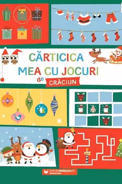 Carticica mea cu jocuri de Craciun