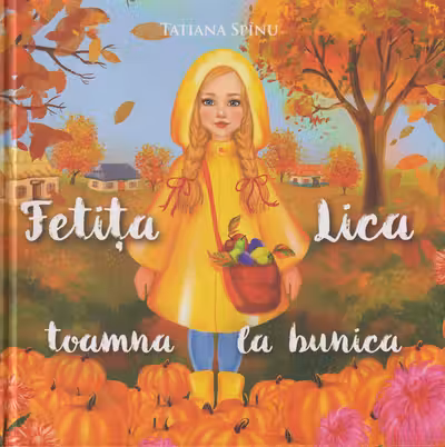 Fetita Lica toamna la bunica