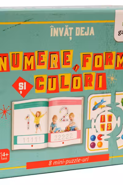 Invat deja - Numere, forme si culori