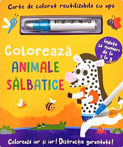 Coloreaza animale salbatice