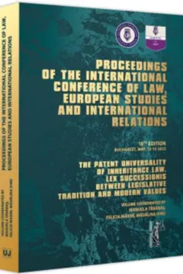 Proceedings of the international conference of law, european studies and international relations