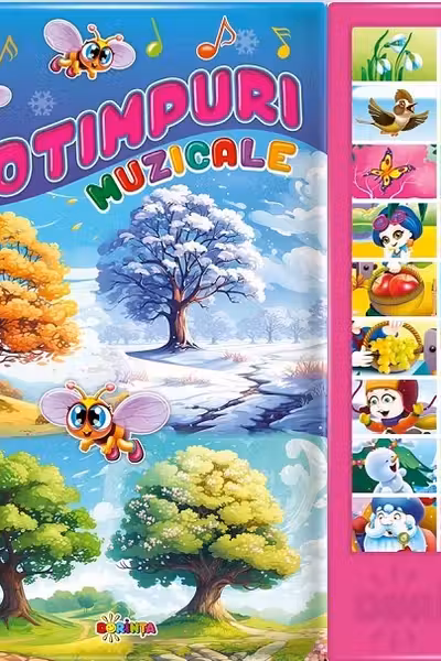 Carte cu sunete. Anotimpuri muzicale