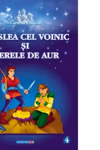 Praslea cel voinic si merele de aur - carte de colorat (format A4 + masca surpriza)
