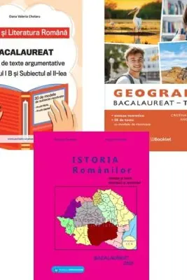 Pachet Bacalaureat Limba romana, Geografie si Istoria romanilor - Oana Valeria Chelaru, Gheorghe Dondorici, Cristina Moldovan