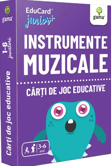 Carti de joc educative - Instrumente muzicale