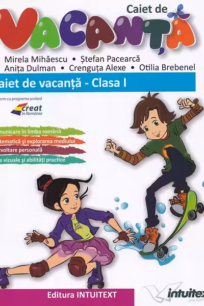 Caiet de vacanță - Clasa 1