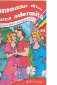Frumoasa Adormita - carte de povestit si colorat