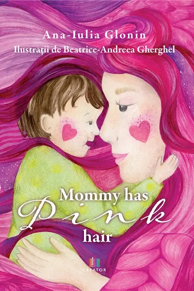 Mommy has pink hair