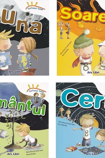 Pachet 4 cărți: Sistemul solar