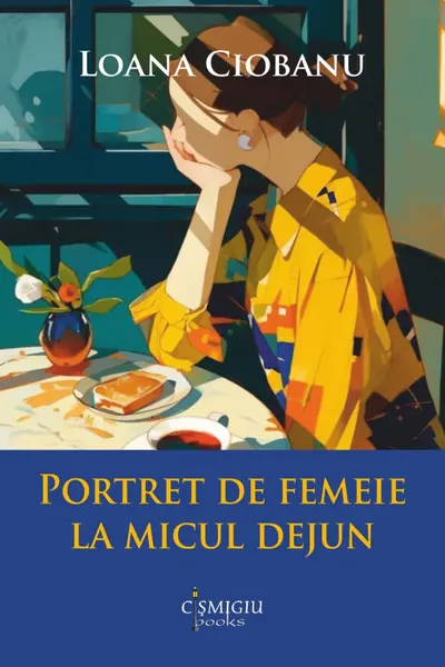 Portret de femeie la micul dejun