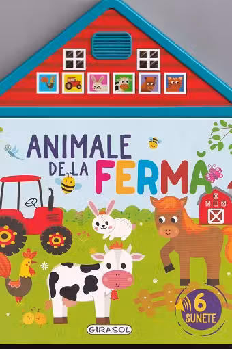 Animale de la ferma - Carte cu sunete