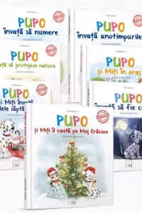Pachet 7 carti educative Pupo
