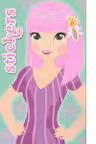 Princess TOP - Stickers (verde)