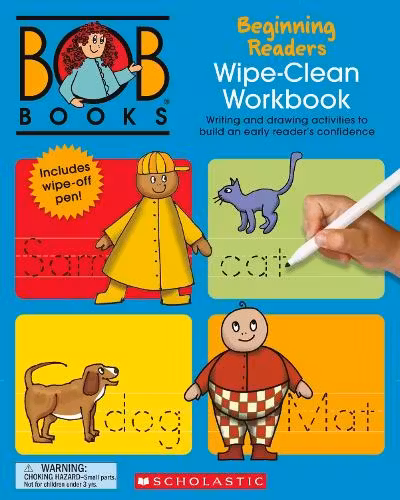 Bob Books: Beginning Readers Wipe-Clean Workbook Stage 1: Starting to Read