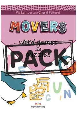 Curs limba engleza Word games and puzzles Movers cu digibook app.