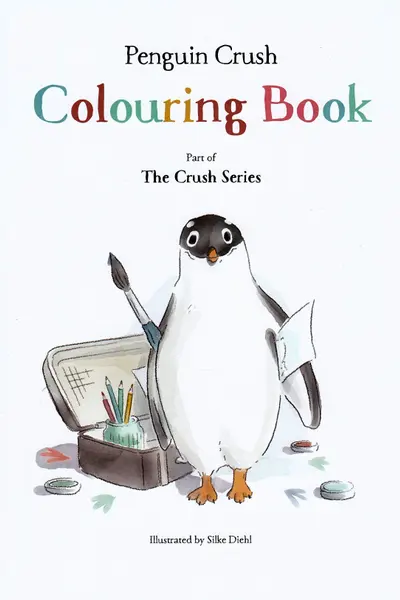 Penguin Crush. Colouring Book
