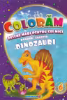 Colorăm desene mari pentru cei mici: Dinozauri
