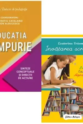 Pachet Educatia timpurie si Invatarea scrisului - Sorin Cristea, Ecaterina Vrasmas