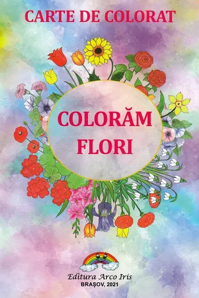 Colorăm flori