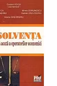 Insolventa - problema acuta a operatorilor economici
