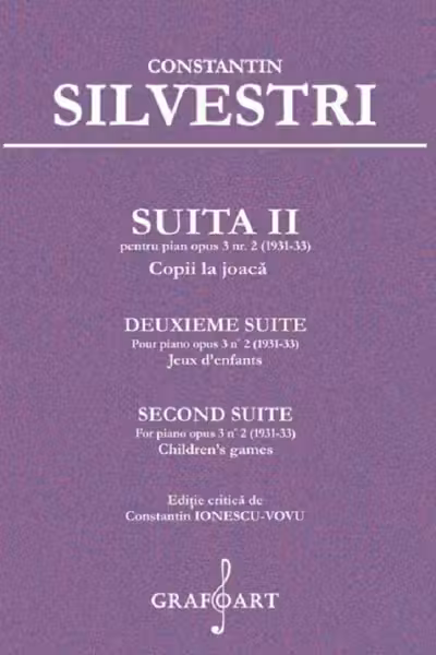 Suita II pentru Pian Opus 3 Nr.2