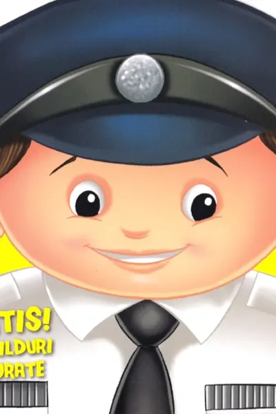 Polițist. Abțibilduri colorate