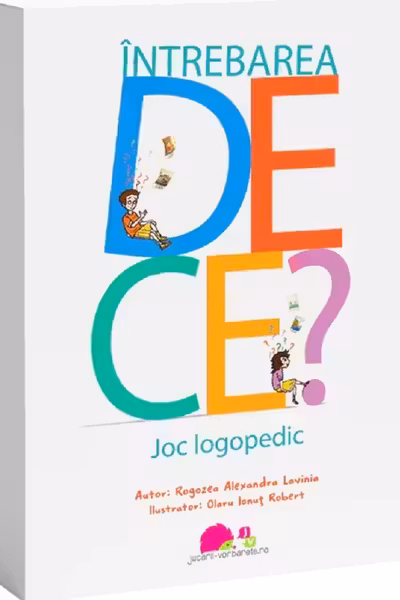 Intrebarea DE CE? Joc logopedic