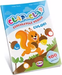 Clap - Clap cerculete vesele. Culori