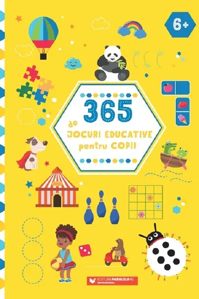 365 de jocuri educative pentru copii (6 ani +)