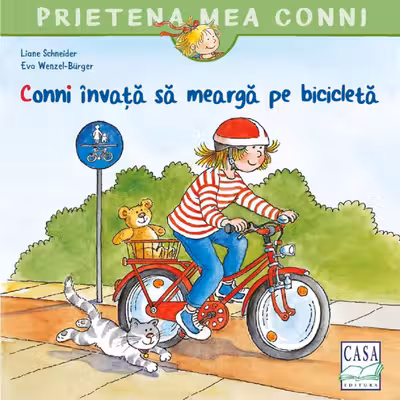 Conni invata sa mearga pe bicicleta