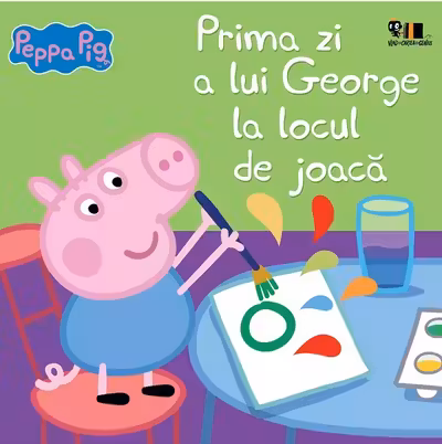 Prima zi a lui George la locul de joaca