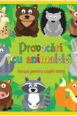 Provocari cu animale. Jocuri pentru copiii isteti