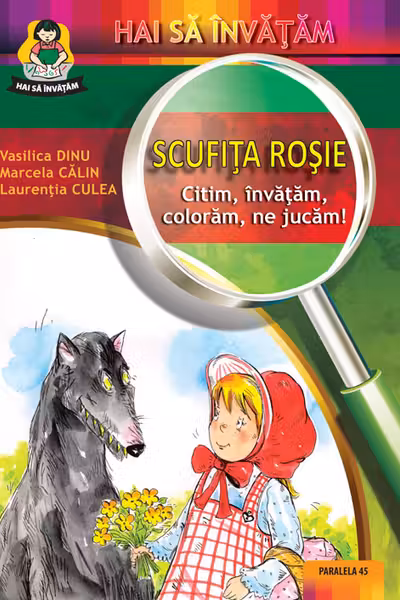 Scufita Rosie - Citim Invatam Coloram Ne Jucam!