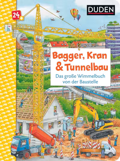 Bagger, Kran und Tunnelbau