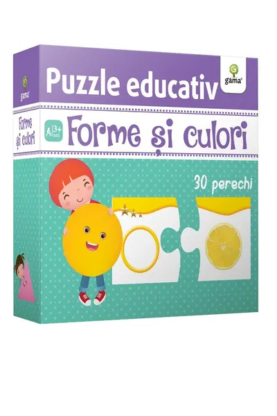 Forme si culori/ Puzzle educativ