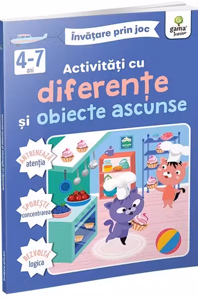 Activitati cu diferente si obiecte ascunse