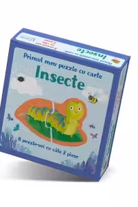 Primul meu puzzle cu carte. Insecte