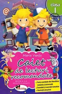 Caiet de lecturi recomandate clasa 1 ed. 2