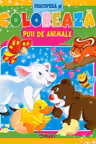 Descoperă și colorează. Puii de animale