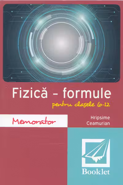 Memorator de fizică. Formule. Clasele 6-12