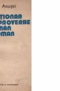 Dictionar de proverbe roman - german